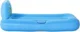 Надувной детский матрас Bestway с изголовьем и проектором Blue, 76x132x46 см foto
