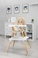 Scaun de masa 3 in 1 Caretero Tuva Beige foto