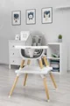 Scaun de masa 3 in 1 Caretero Tuva Grey foto