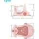 Scaun de baie cu ghidon si spatar reglabil U-Grow Pink foto