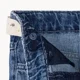 Orchestra Blugi din denim de tip mom fit cu esarfa decorativa pentru fete foto