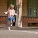 Orchestra Куртка с длинными рукавами в стиле teddy с вышивкой для девочек foto