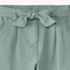 Orchestra Pantaloni cargo din twill cu centura pentru fete Khaki foto