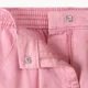 Orchestra Pantaloni cargo din twill cu centura pentru fete Roz foto