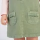 Orchestra Rochita-salopeta din denim cu buzunare Khaki foto