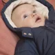 Orchestra Salopeta matlasata groasa pentru baietei Navy Blue foto