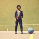 Orchestra Худи из футера с капюшоном Navy Blue foto