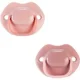 Ортодонтические силиконовые пустышки Tommee Tippee Moda Розовые (6-18 мес.), 2 шт. foto