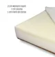Saltea pentru pat Eucalyptus Memory Cocos, 120x60x10 cm foto