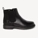 Botine pentru fete Saxo Blues cu fermoar efect piele foto