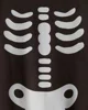 Carter's Salopeta Halloween Black Skeleton foto