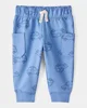 Carter's Set 2 piese Blue Car Little Brother - pantaloni si body foto