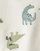 Carter's Set 2 piese Dino Ivory - hanorac si pantaloni foto