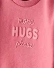 Carter's Hanorac More Hugs Please Pink foto
