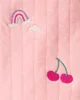 Carter's Комплект 3 в 1 Pink Bomber - жилет, штаны и боди foto
