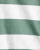 Carter's Комплект 2 в 1 Green Rugby Stripe - штаны и боди foto