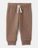 Carter's Set 2 piese Brown Quilted - pantaloni si body foto