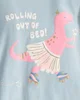 Carter's Комплект из 2 пижам хлопковых Blue-Pink Dinosaur foto