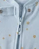 Carter’s Пижама из хлопка с носочками Blue Unicorn foto