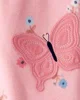 Carter's Пижама из флиса с носочками Pink Floral foto