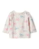 Carter's Комплект 3 в 1 Pink Corduroy Bow - блузка, платье и колготки foto