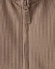 Carter's Salopeta cu gluga Solid Thermal Brown Bear foto