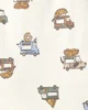 Carter's Set 5 body cu broderie Hotdog Pizza foto