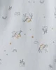 Carter's Комплект 4 бодиков с длинными рукавами Unicorn Rainbow Moon foto