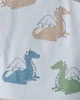 Carter's Set 4 body cu maneca lunga Dragon Stripe foto