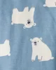 Carter's Set 4 body cu maneca lunga Ski Polar Bear foto