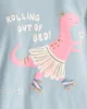 Carter's Комплект из 2 пижам хлопковых Blue-Pink Dinosaur foto