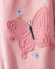 Carter's Пижама из флиса с носочками Pink Floral foto