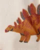 Carter's Pijama cu botosei DreamPlush Tan Dinosaur foto