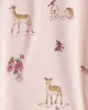Carter's Комплект 2 бодиков с длинными рукавами из вискозы Purely Soft Deer Burgundy foto