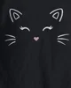 Carter's Комплект 2 в 1 Black Halloween Cat - блузка и юбка foto