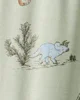 Carter's Pijama din viscoza PurelySoft Green Dino foto