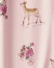 Carter's Pijama din viscoza PurelySoft Pink Woodland foto
