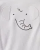 Carter's Set 4 body cu maneca lunga Elephant Face foto