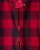 Carter's Pijama din microfleece Plaid Print Christmas foto