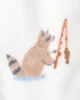 Carter's Pijama din fleece Ivory Woodland foto