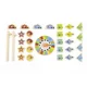 Joc magnetic Viga Toys Pescuit, 30 el. foto