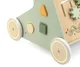 Antemergator din lemn cu activitati educative Viga Toys PolarB Green foto