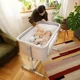 Patut co-sleeper pliabil 2 in 1 FEEDO Grey foto