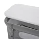 Patut co-sleeper pliabil 2 in 1 FEEDO Grey foto