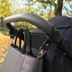 Силиконовые крючки для коляски Petite&Mars Black, 2 шт. foto