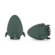 Силиконовая щётка и игрушка для ванны Petite&Mars Splashy Rocket Misty Green (6+ мес.) foto
