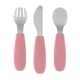 Set tacamuri din otel inoxidabil Petite&Mars Take&Match Dusty Rose (12+ luni) foto