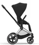 Cadru pentru carucior Cybex Priam Platinum Chrome Black foto