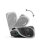 Автокресло Cybex Solution G2 Plus Stone Grey, 100-150 см foto