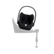 Автолюлька i-Size Cybex Cloud T i-Size Plus Sepia Black, 45-87 см foto